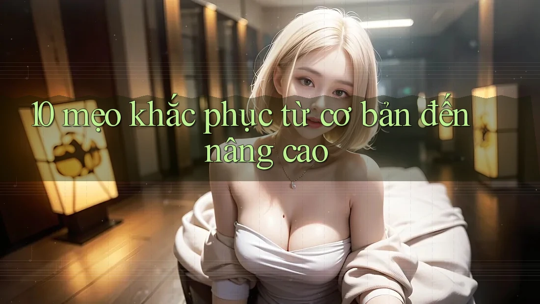 10 mẹo khắc phục từ cơ bản đến nâng cao