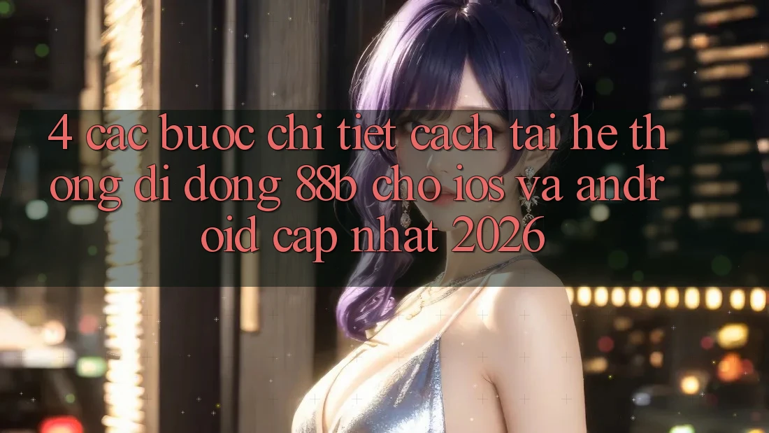4. Các bước Chi Tiết Cách Tải Hệ thống di động 88b Cho iOS và Android (Cập Nhật 2026)