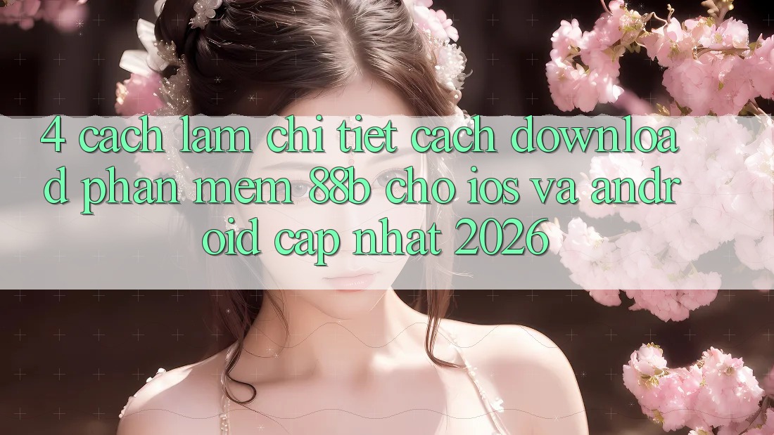 4. Cách làm Chi Tiết Cách Download Phần mềm 88b Cho iOS và Android (Cập Nhật 2026)