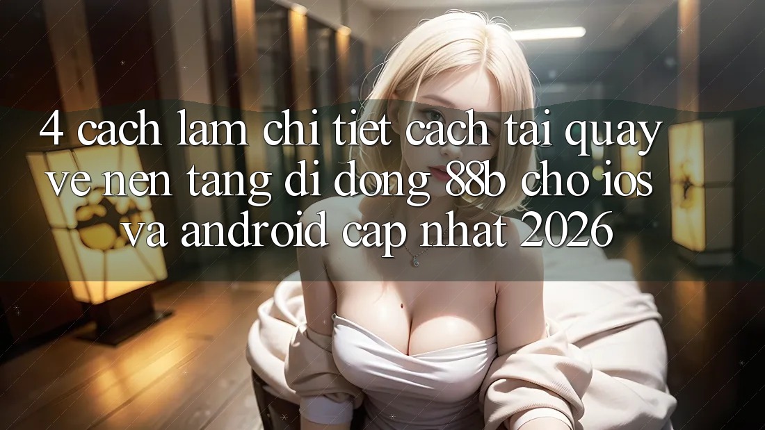 4. Cách làm Chi Tiết Cách Tải quay về Nền tảng di động 88b Cho iOS và Android (Cập Nhật 2026)