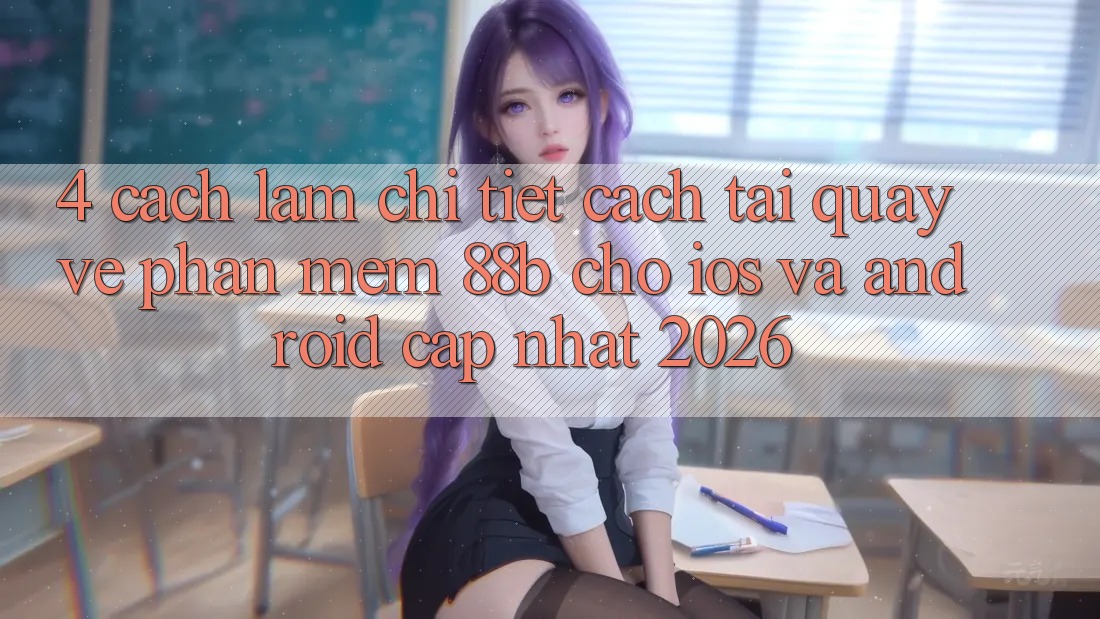 4. Cách làm Chi Tiết Cách Tải quay về Phần mềm 88b Cho iOS và Android (Cập Nhật 2026)