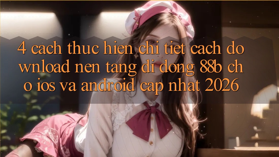 4. Cách thực hiện Chi Tiết Cách Download Nền tảng di động 88b Cho iOS và Android (Cập Nhật 2026)