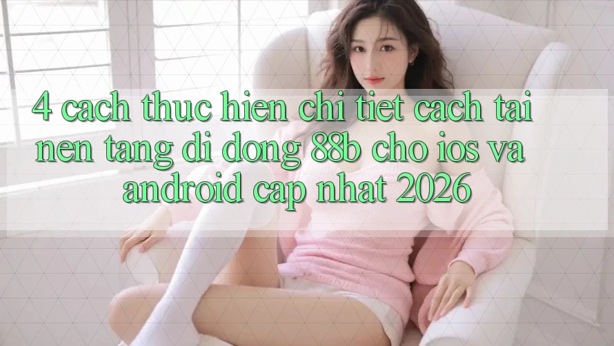 4. Cách thực hiện Chi Tiết Cách Tải Nền tảng di động 88b Cho iOS và Android (Cập Nhật 2026)