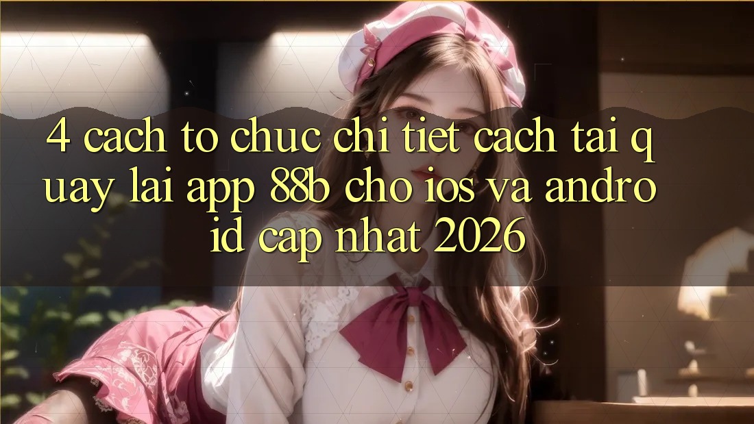 4. Cách tổ chức Chi Tiết Cách Tải quay lại App 88b Cho iOS và Android (Cập Nhật 2026)