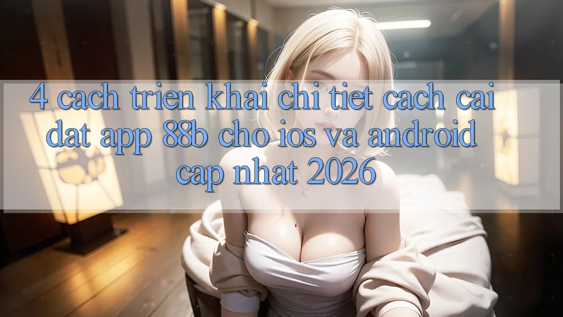 4. Cách triển khai Chi Tiết Cách Cài đặt App 88b Cho iOS và Android (Cập Nhật 2026)