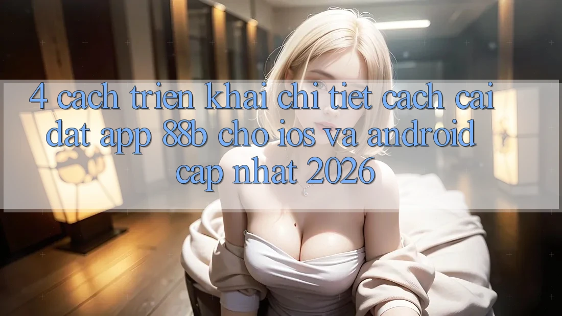 4. Cách triển khai Chi Tiết Cách Cài đặt App 88b Cho iOS và Android (Cập Nhật 2026)
