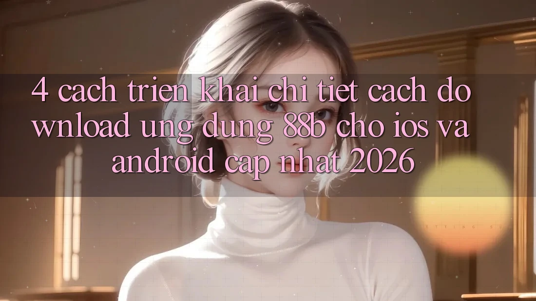 4. Cách triển khai Chi Tiết Cách Download Ứng dụng 88b Cho iOS và Android (Cập Nhật 2026)