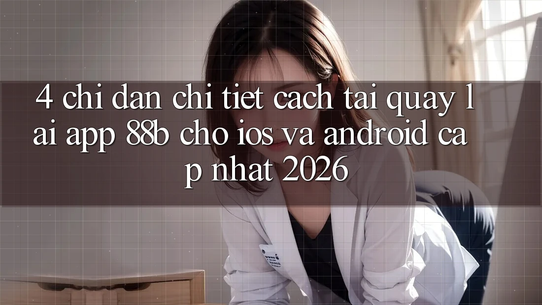 4. Chỉ dẫn Chi Tiết Cách Tải quay lại App 88b Cho iOS và Android (Cập Nhật 2026) 4. Chỉ dẫn Chi Tiết Cách Tải quay lại App 88b Cho iOS và Android (Cập Nhật 2026)