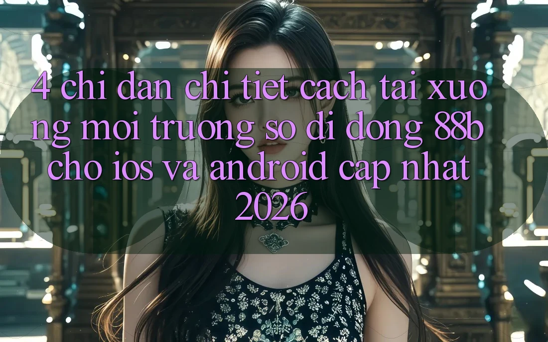 4. Chỉ dẫn Chi Tiết Cách Tải xuống Môi trường số di động 88b Cho iOS và Android (Cập Nhật 2026) 4. Chỉ dẫn Chi Tiết Cách Tải xuống Môi trường số di động 88b Cho iOS và Android (Cập Nhật 2026)
