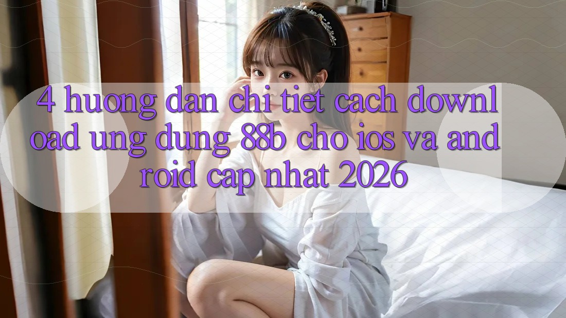 4. Hướng Dẫn Chi Tiết Cách Download Ứng dụng 88b Cho iOS và Android (Cập Nhật 2026)
