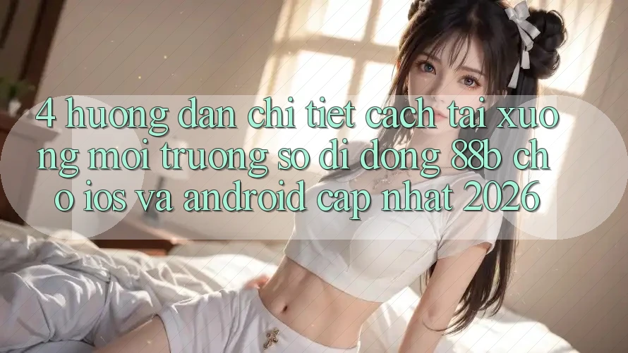 4. Hướng Dẫn Chi Tiết Cách Tải xuống Môi trường số di động 88b Cho iOS và Android (Cập Nhật 2026)