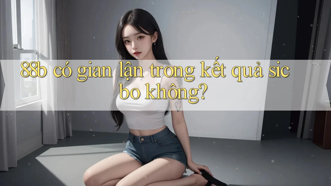 88b có gian lận trong kết quả sicbo không? 88b có gian lận trong kết quả sicbo không?