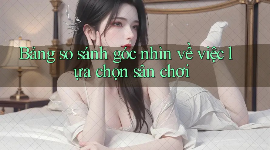 Bảng so sánh góc nhìn về việc lựa chọn sân chơi