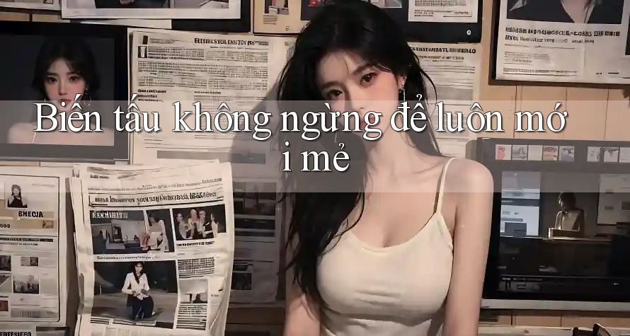 Biến tấu không ngừng để luôn mới mẻ