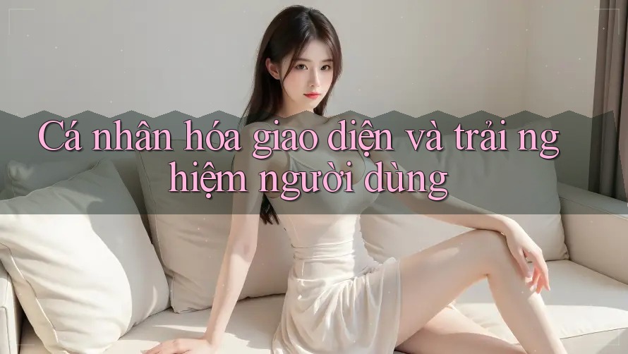 Cá nhân hóa giao diện và trải nghiệm người dùng