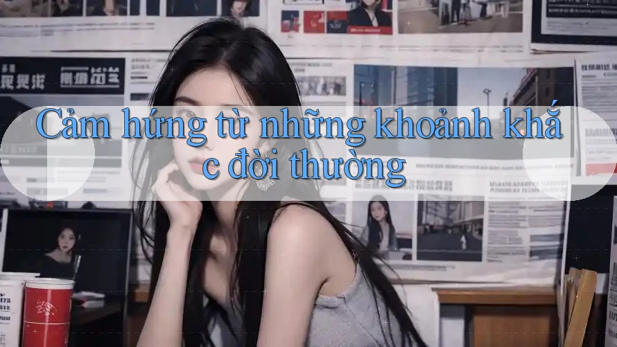 Cảm hứng từ những khoảnh khắc đời thường
