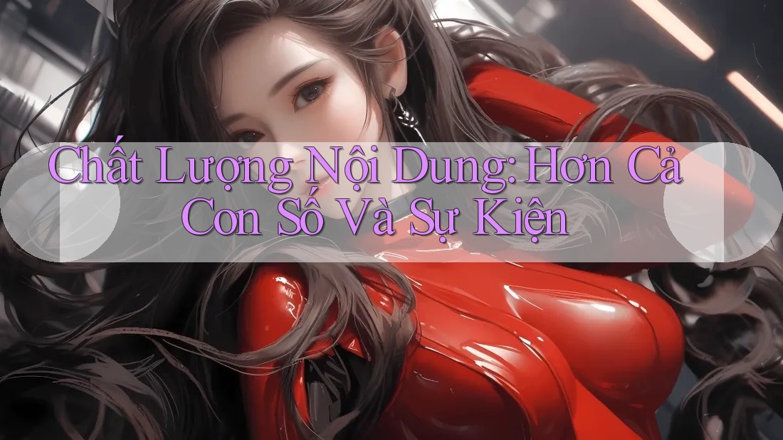 Chất Lượng Nội Dung: Hơn Cả Con Số Và Sự Kiện