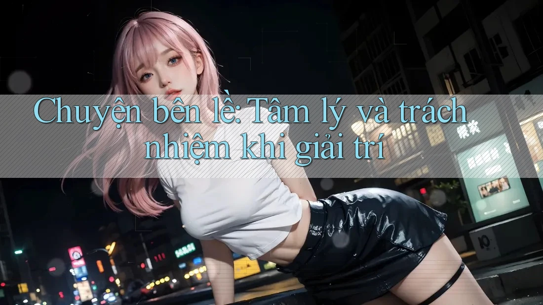 Chuyện bên lề: Tâm lý và trách nhiệm khi giải trí