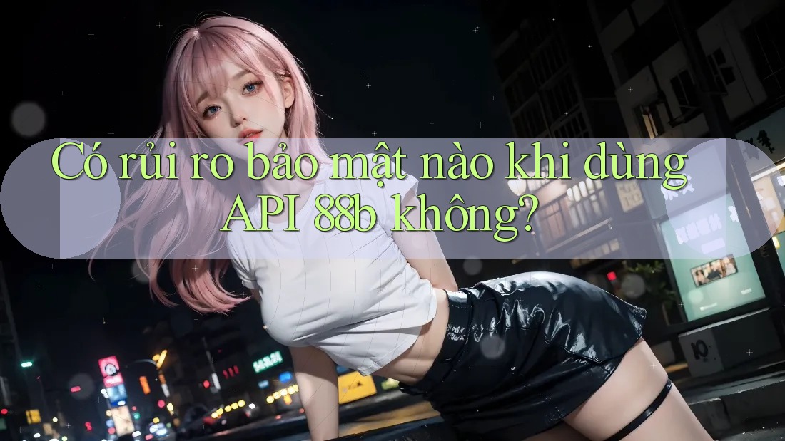 Có rủi ro bảo mật nào khi dùng API 88b không?