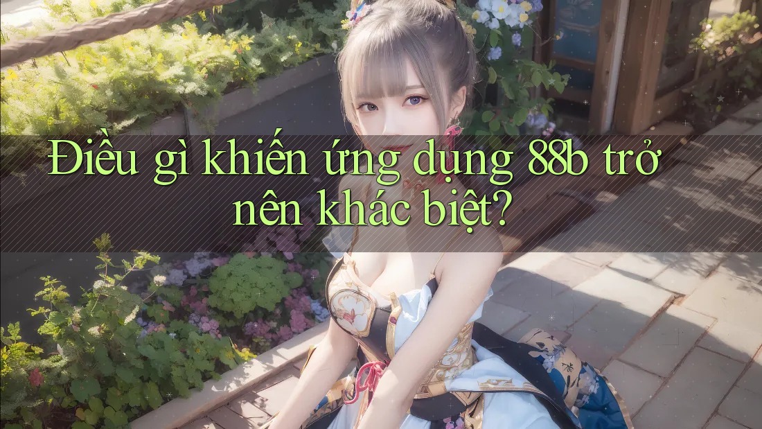 Điều gì khiến ứng dụng 88b trở nên khác biệt?