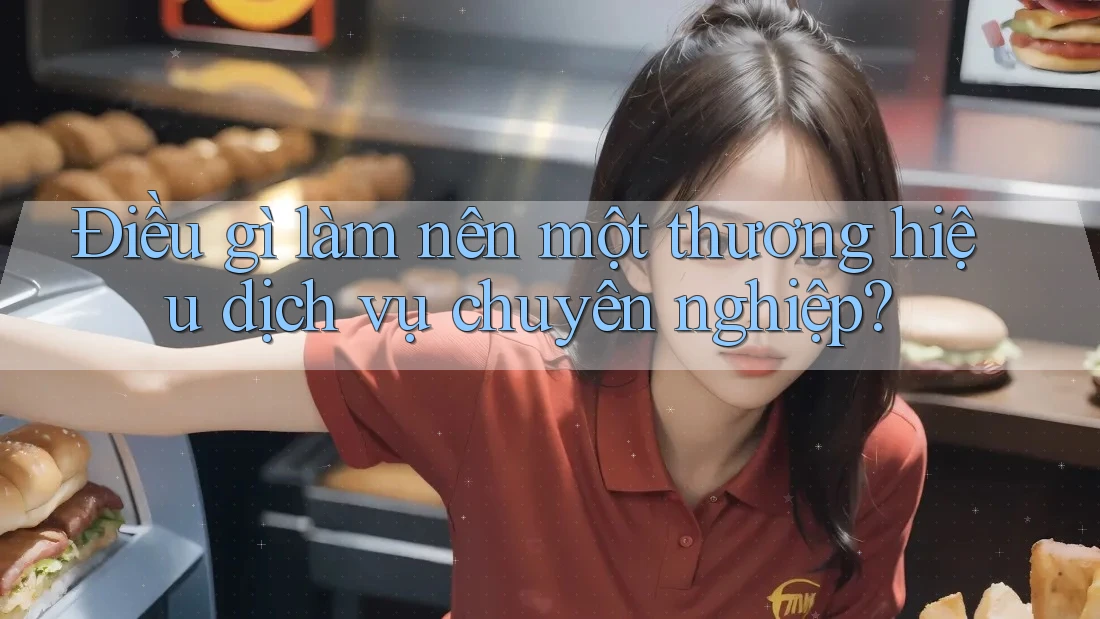 Điều gì làm nên một thương hiệu dịch vụ chuyên nghiệp?