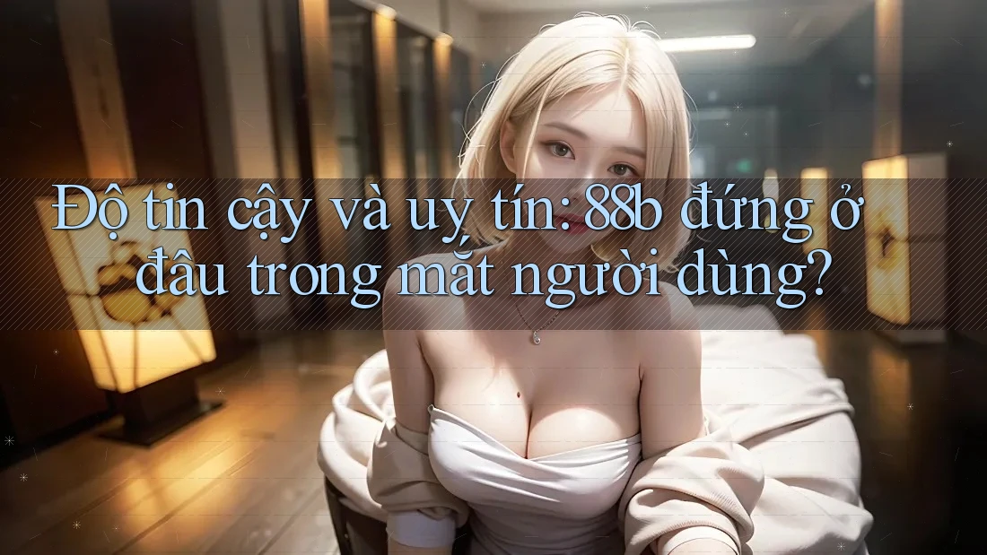 Độ tin cậy và uy tín: 88b đứng ở đâu trong mắt người dùng? Độ tin cậy và uy tín: 88b đứng ở đâu trong mắt người dùng?