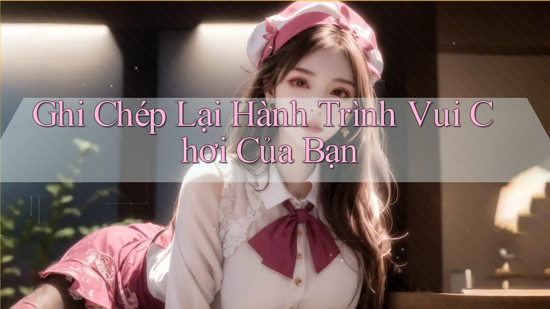 Ghi Chép Lại Hành Trình Vui Chơi Của Bạn