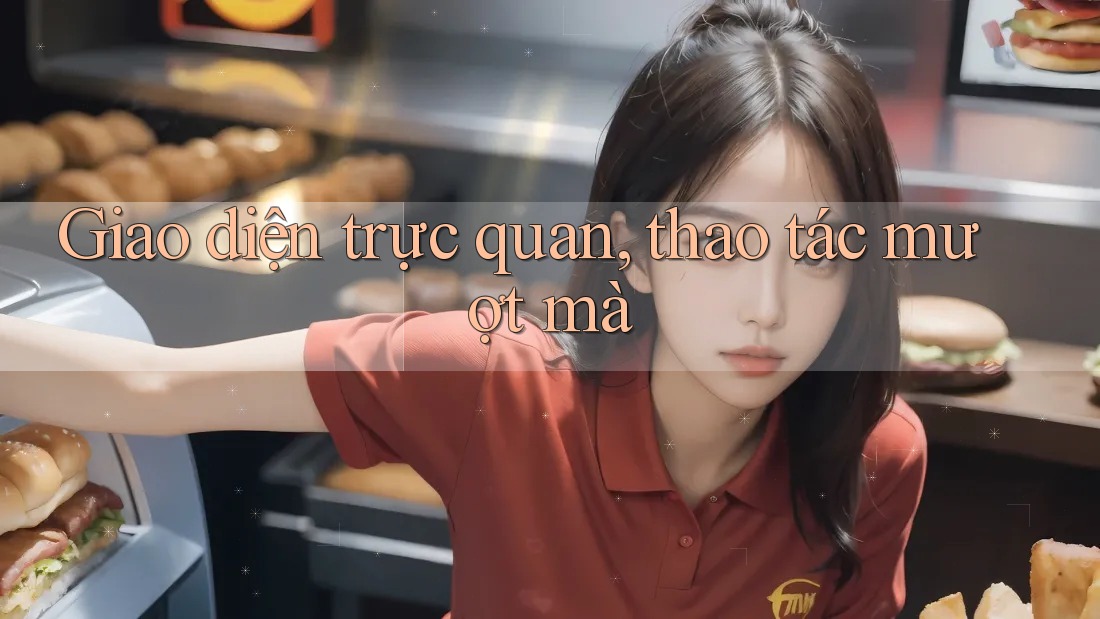 Giao diện trực quan, thao tác mượt mà