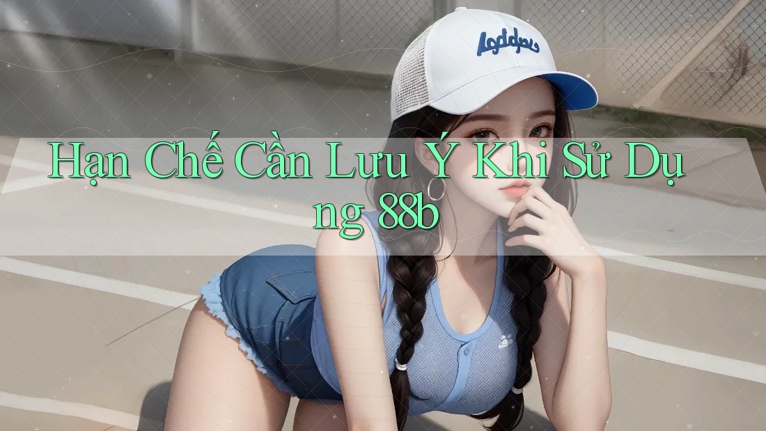 Hạn chế cần lưu ý khi sử dụng 88b