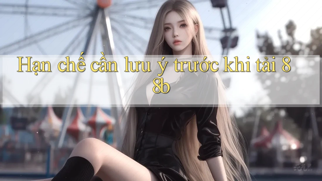 Hạn chế cần lưu ý trước khi tải 88b