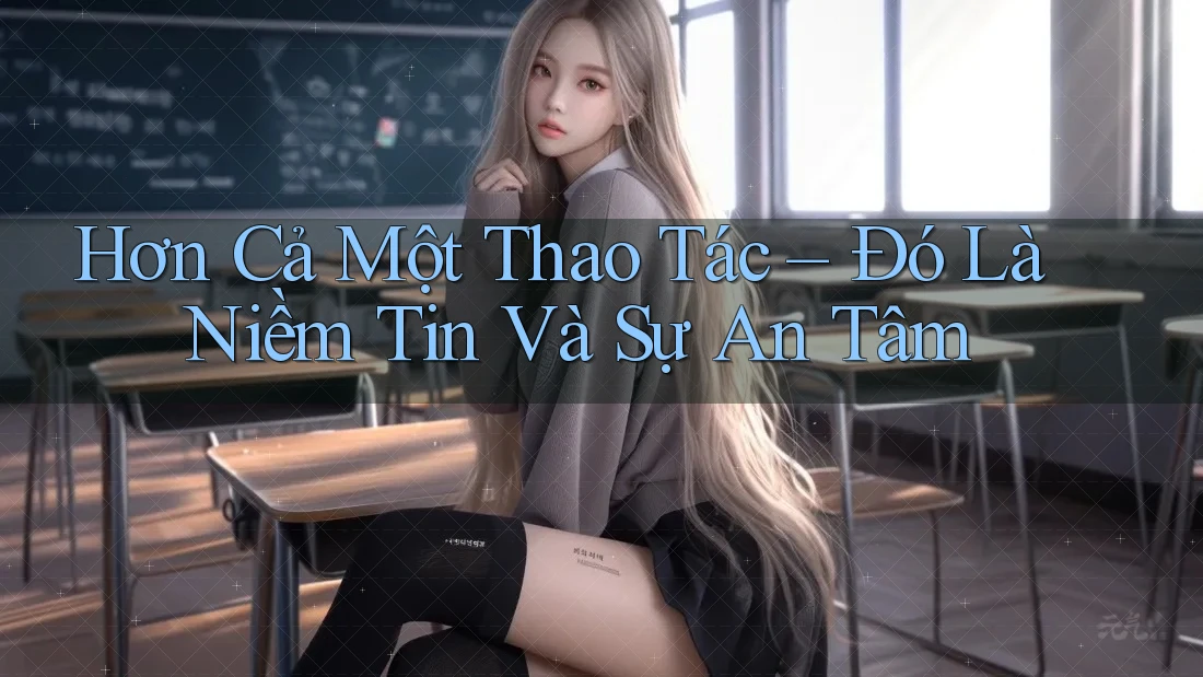 Hơn Cả Một Thao Tác – Đó Là Niềm Tin Và Sự An Tâm