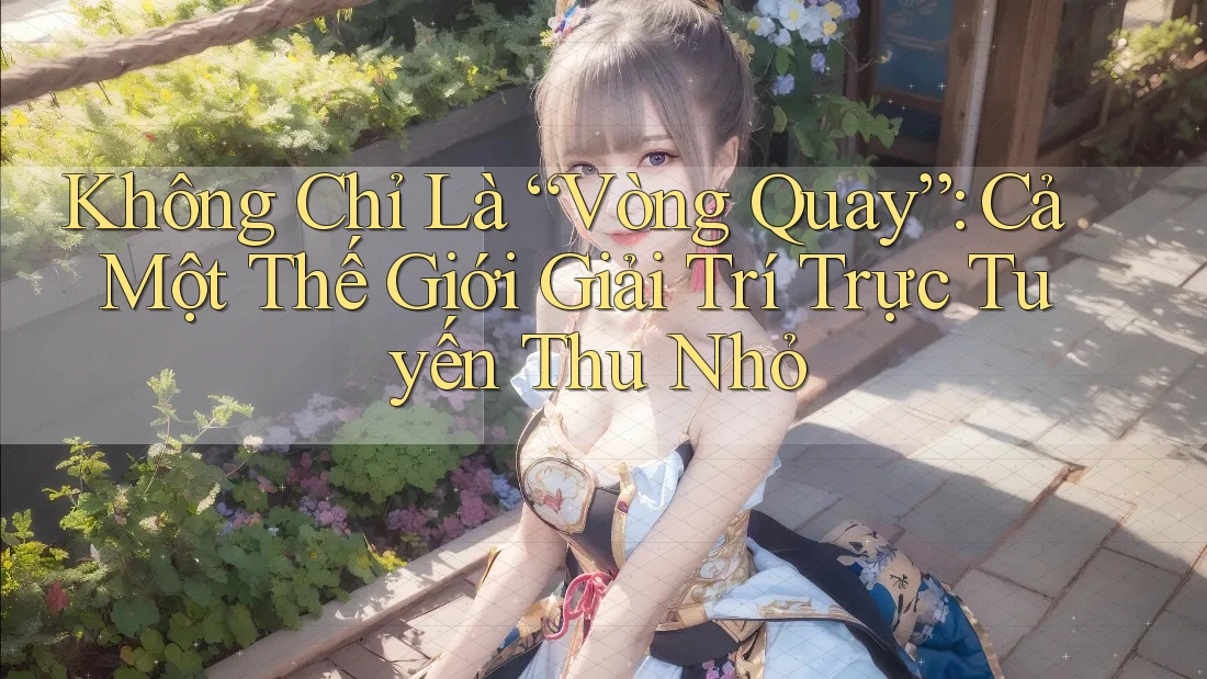 Không Chỉ Là “Vòng Quay”: Cả Một Thế Giới Giải Trí Trực Tuyến Thu Nhỏ