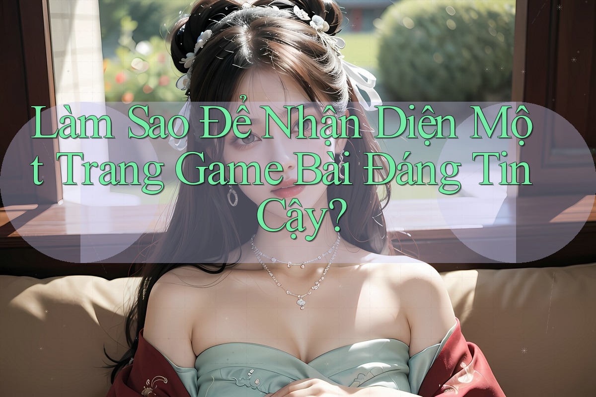 Làm Sao Để Nhận Diện Một Trang Game Bài Đáng Tin Cậy? Làm Sao Để Nhận Diện Một Trang Game Bài Đáng Tin Cậy?