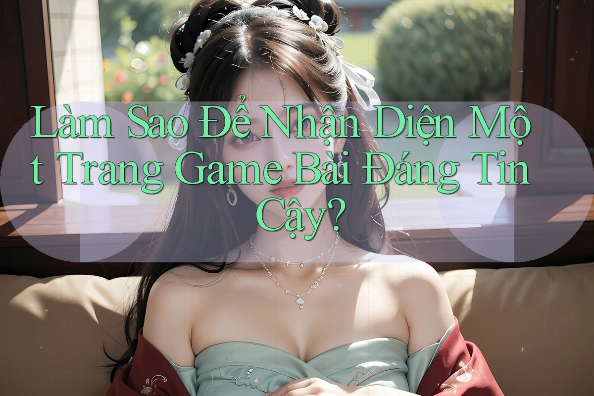 Làm Sao Để Nhận Diện Một Trang Game Bài Đáng Tin Cậy?
