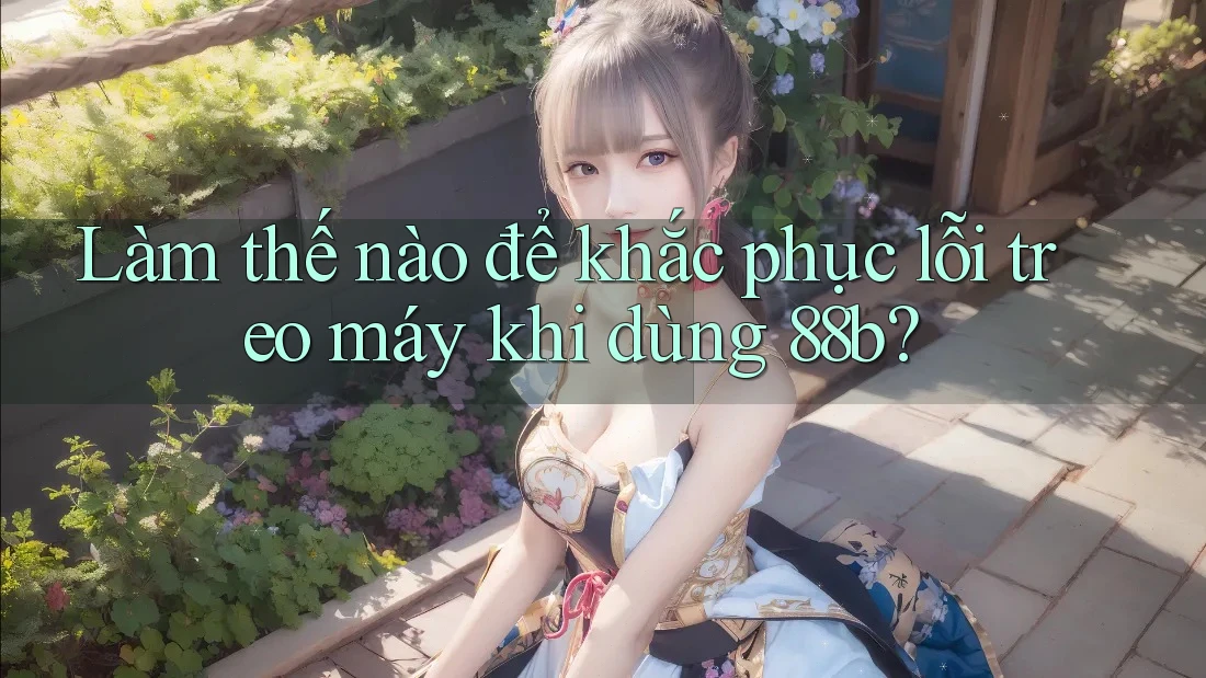 Làm thế nào để khắc phục lỗi treo máy khi dùng 88b?