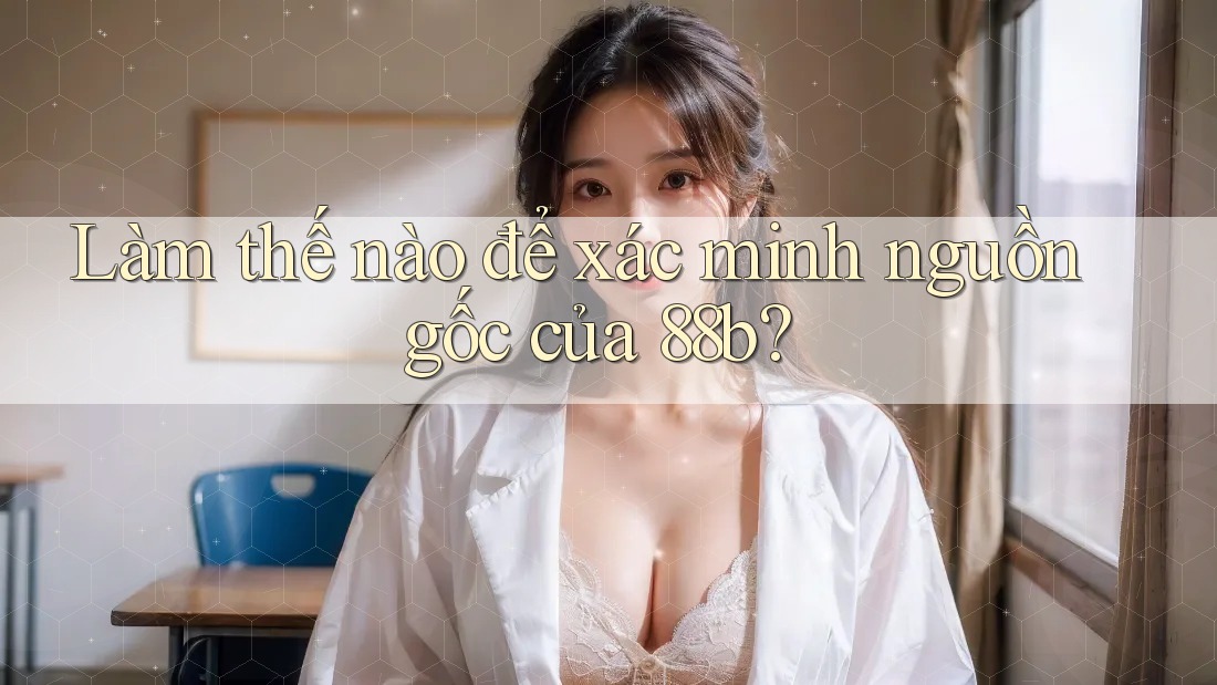 Làm thế nào để xác minh nguồn gốc của 88b?