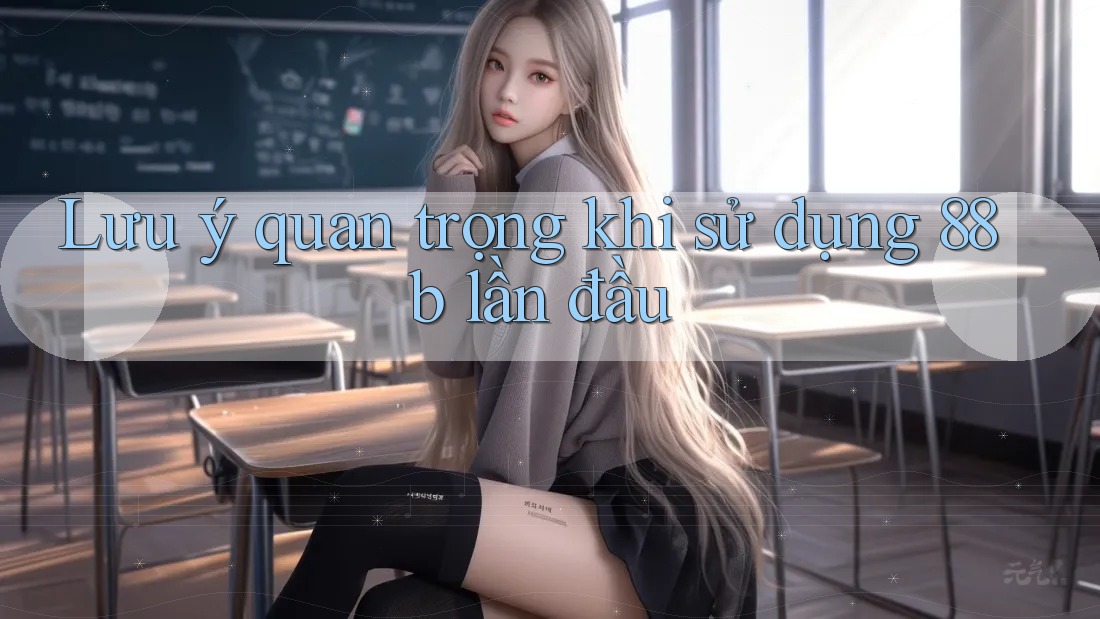Lưu ý quan trọng khi sử dụng 88b lần đầu
