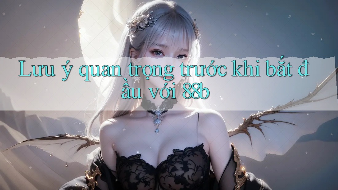 Lưu ý quan trọng trước khi bắt đầu với 88b