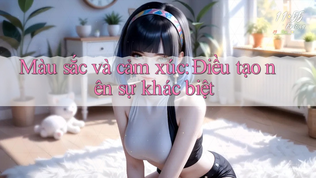 Màu sắc và cảm xúc: Điều tạo nên sự khác biệt