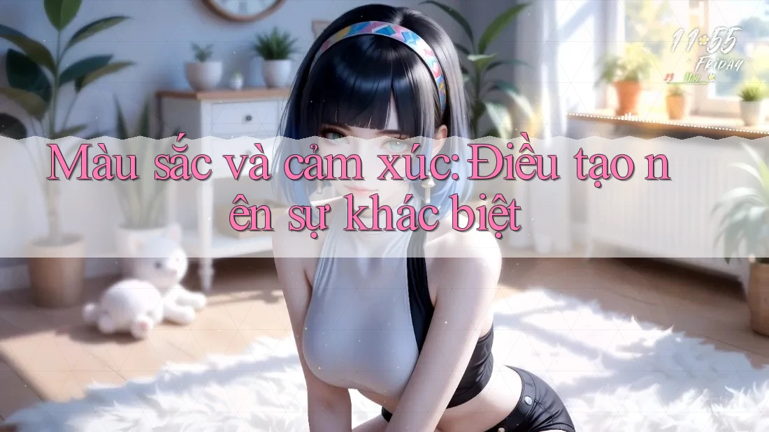 Màu sắc và cảm xúc: Điều tạo nên sự khác biệt