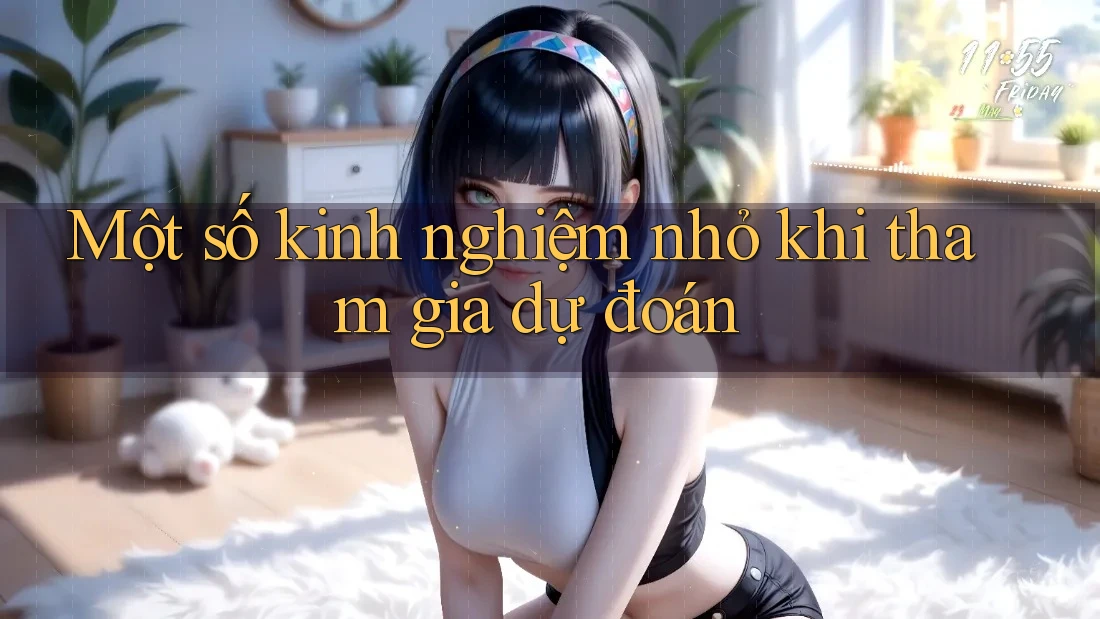 Một số kinh nghiệm nhỏ khi tham gia dự đoán