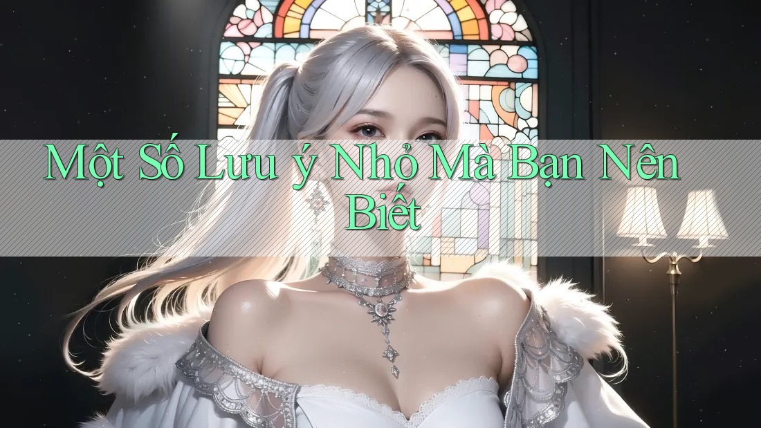 Một Số Lưu ý Nhỏ Mà Bạn Nên Biết