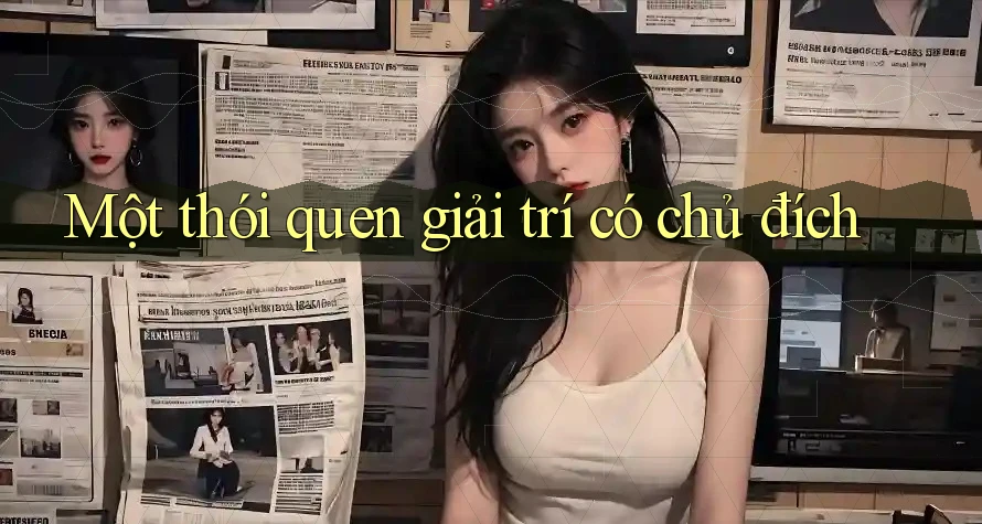Một thói quen giải trí có chủ đích