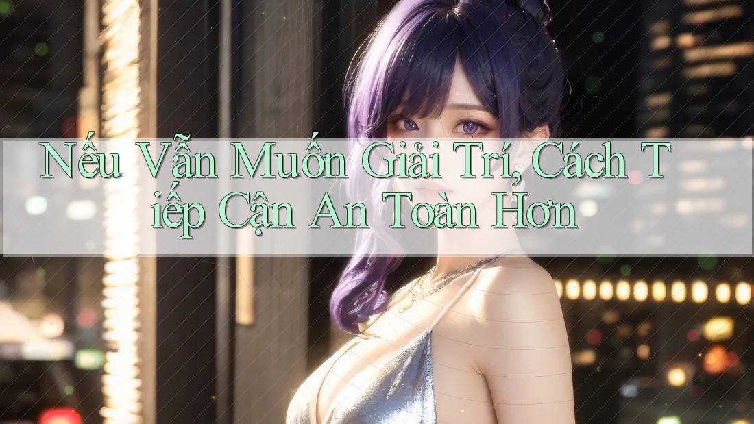 Nếu Vẫn Muốn Giải Trí, Cách Tiếp Cận An Toàn Hơn