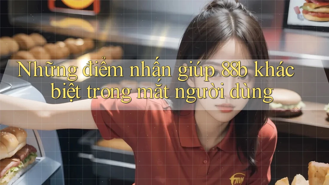 Những điểm nhấn giúp 88b khác biệt trong mắt người dùng