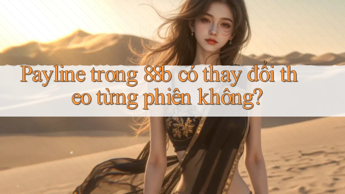 Payline trong 88b có thay đổi theo từng phiên không?