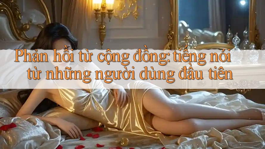 Phản hồi từ cộng đồng — Tiếng nói từ những người dùng đầu tiên