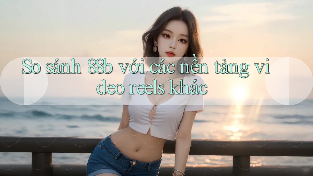 So sánh 88b với các nền tảng video reels khác