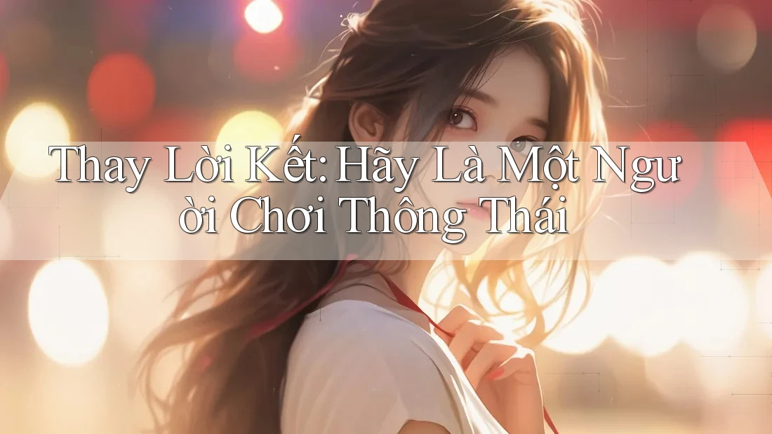 Thay Lời Kết: Hãy Là Một Người Chơi Thông Thái