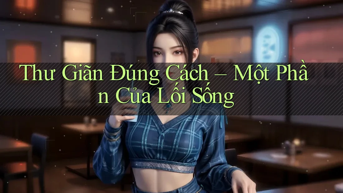 Thư Giãn Đúng Cách – Một Phần Của Lối Sống